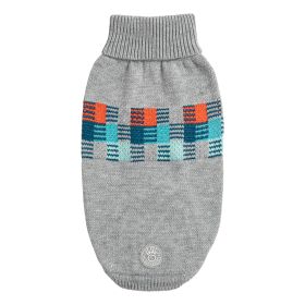 GF Pet Winter Sailor Sweater (Color: Grey Mix, size: S)