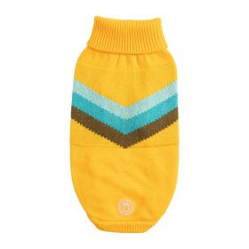 GF Pet Alpine Sweater (Color: Yellow, size: L)