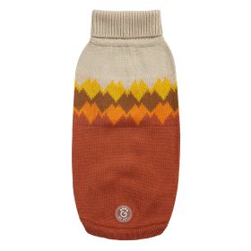 GF Pet Fireside Sweater (Color: Chili, size: 2XL)