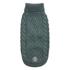 GF Pet Chalet Sweater (Color: Sage, size: L)