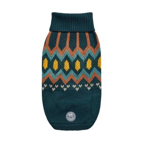 GF Pet Heritage Sweater (Color: Teal, size: 3XL)